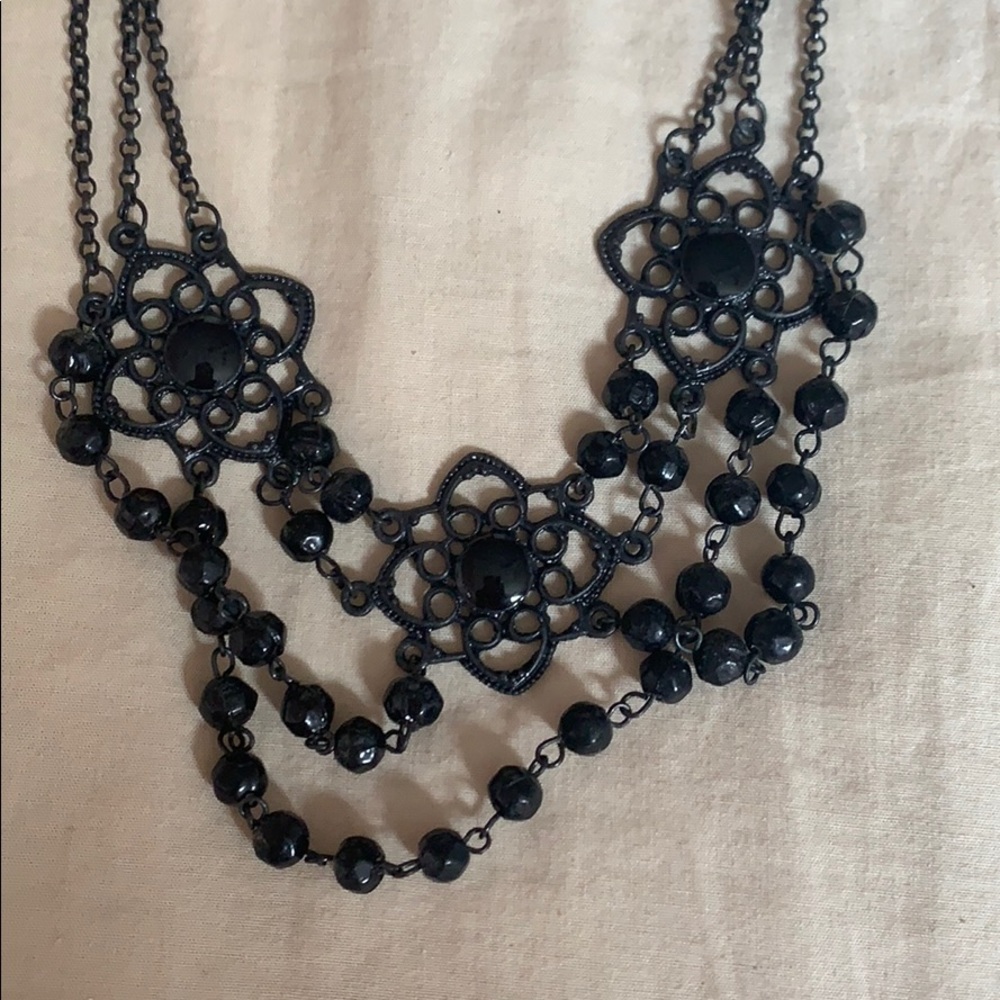 Black necklace